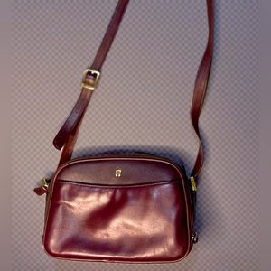 Etienne Aigner maroon vintage purse